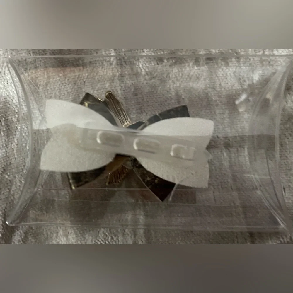 Gold & Black Hair Bow | Rhinestone | Hummingbird | Kids & Pets | New